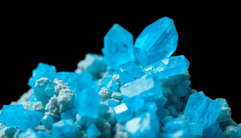 Featured image for Cavansite – Blue Phyllosilicate Gemstone — Gemstone Encyclopedia