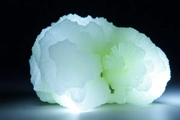 Ulexite – The Fiber‑Optic “TV Rock” Gemstone