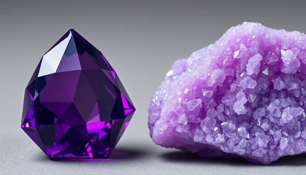 Featured image for Lepidolite vs. Amethyst: Distinguishing Between Two Purple Gems — Gemstone Comparisons