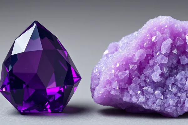 Lepidolite vs. Amethyst: Distinguishing Between Two Purple Gems