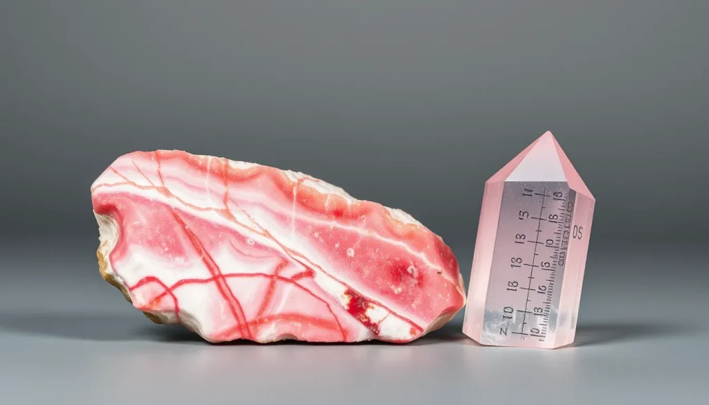 Featured image for Rhodochrosite vs. Rose Quartz: Key Differences in Meaning and Properties — Gemstone Comparisons