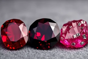 Red Gemstones Guide: Comparing Cuprite, Ruby, and Garnet