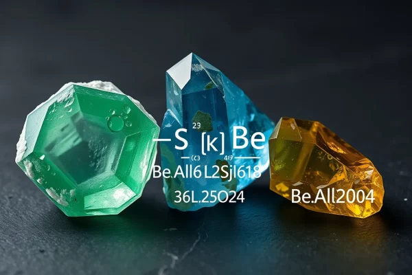 Beryllium Minerals: Exploring the Relationship Between Emerald, Aquamarine, and Chrysoberyl
